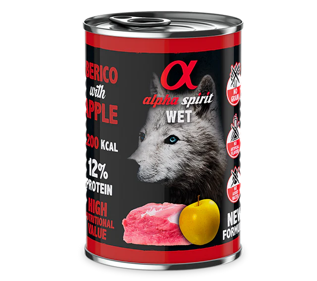 Alpha Spirit Lata Cerdo con Manzana